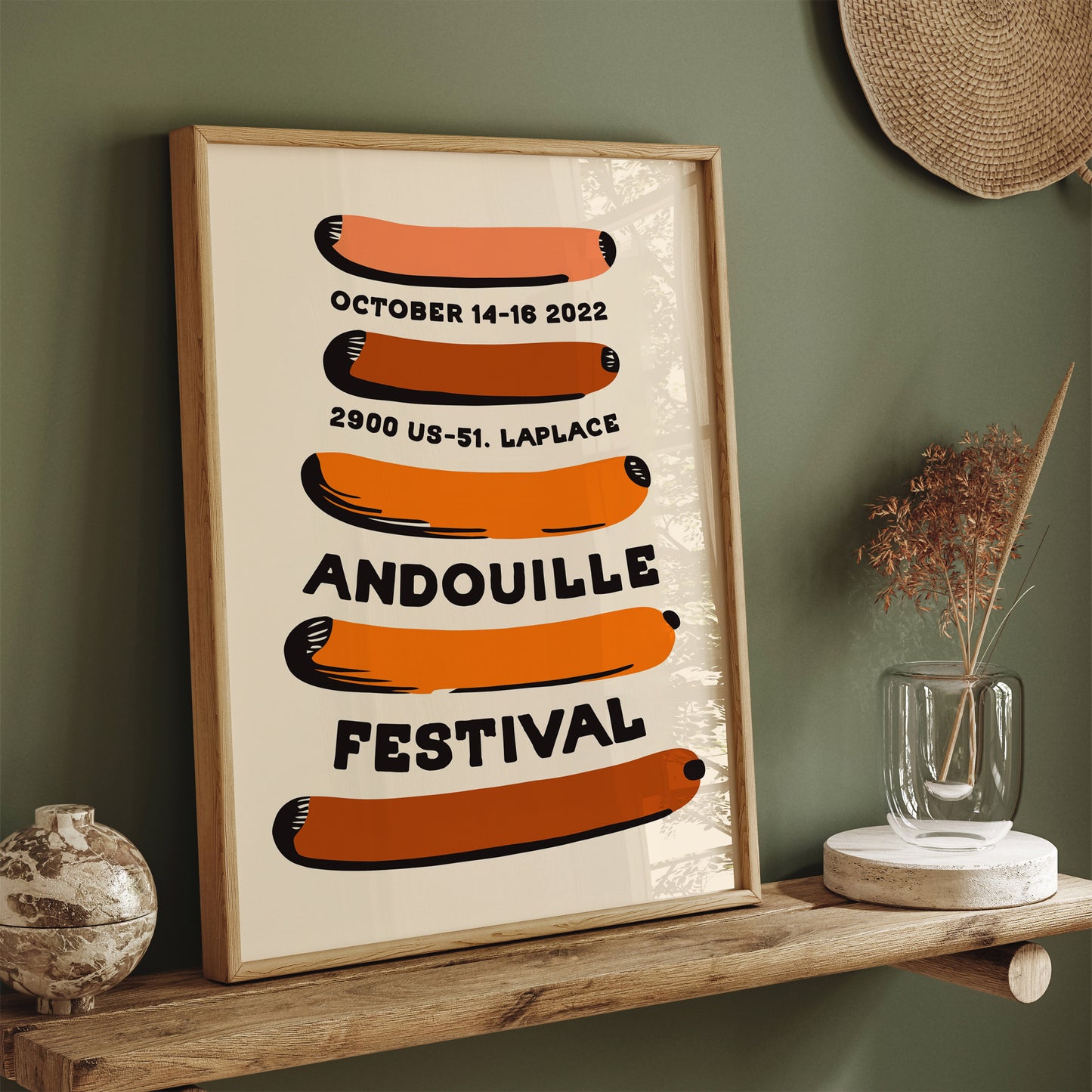 Andouille Sausage Festival 2022 Poster