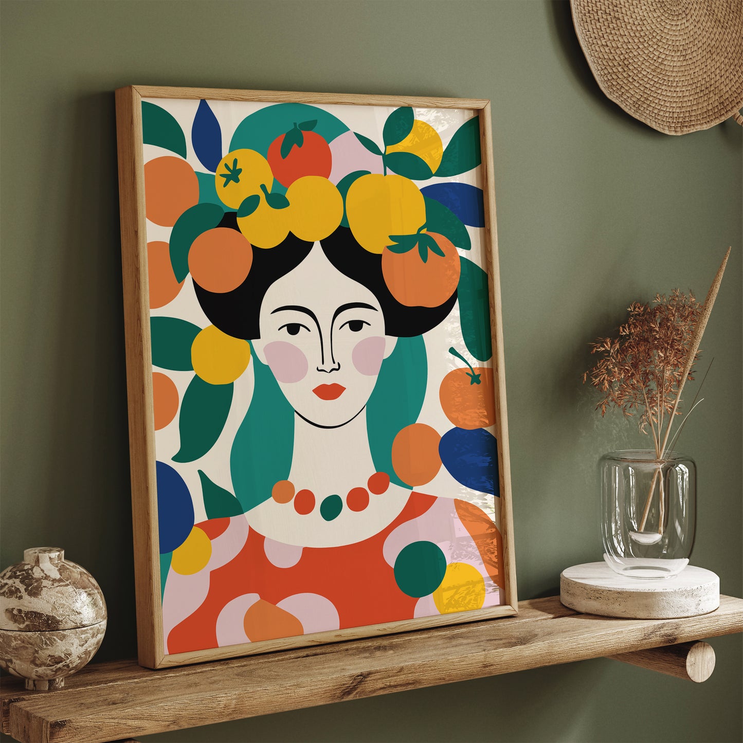 Matisse's Muse Woman Poster