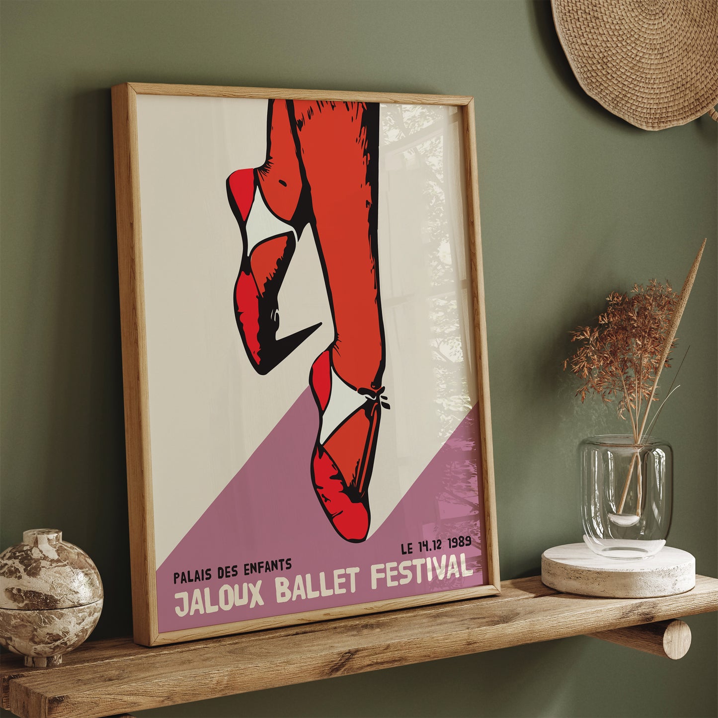 1989 French Ballet Poster