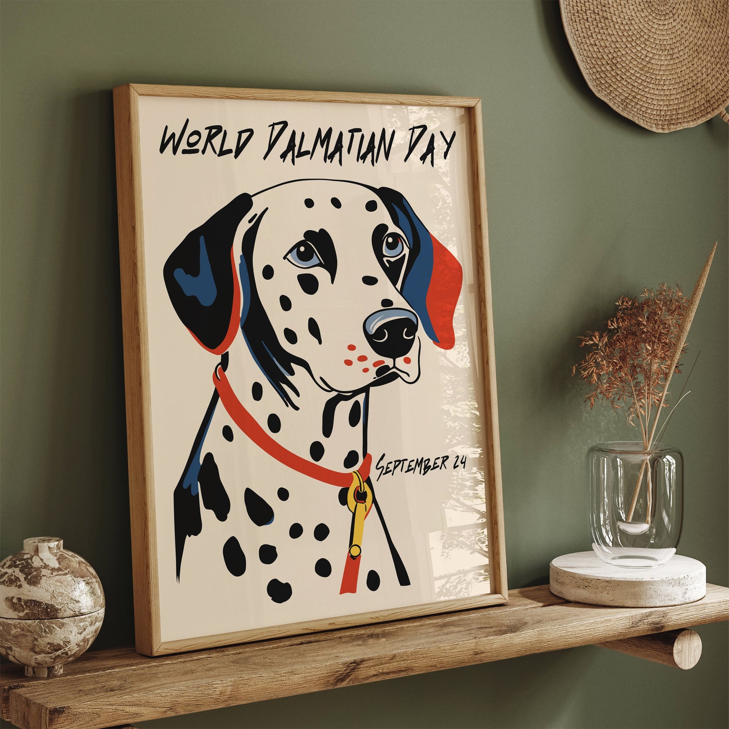 World Dalmatian Day Wall Art Print