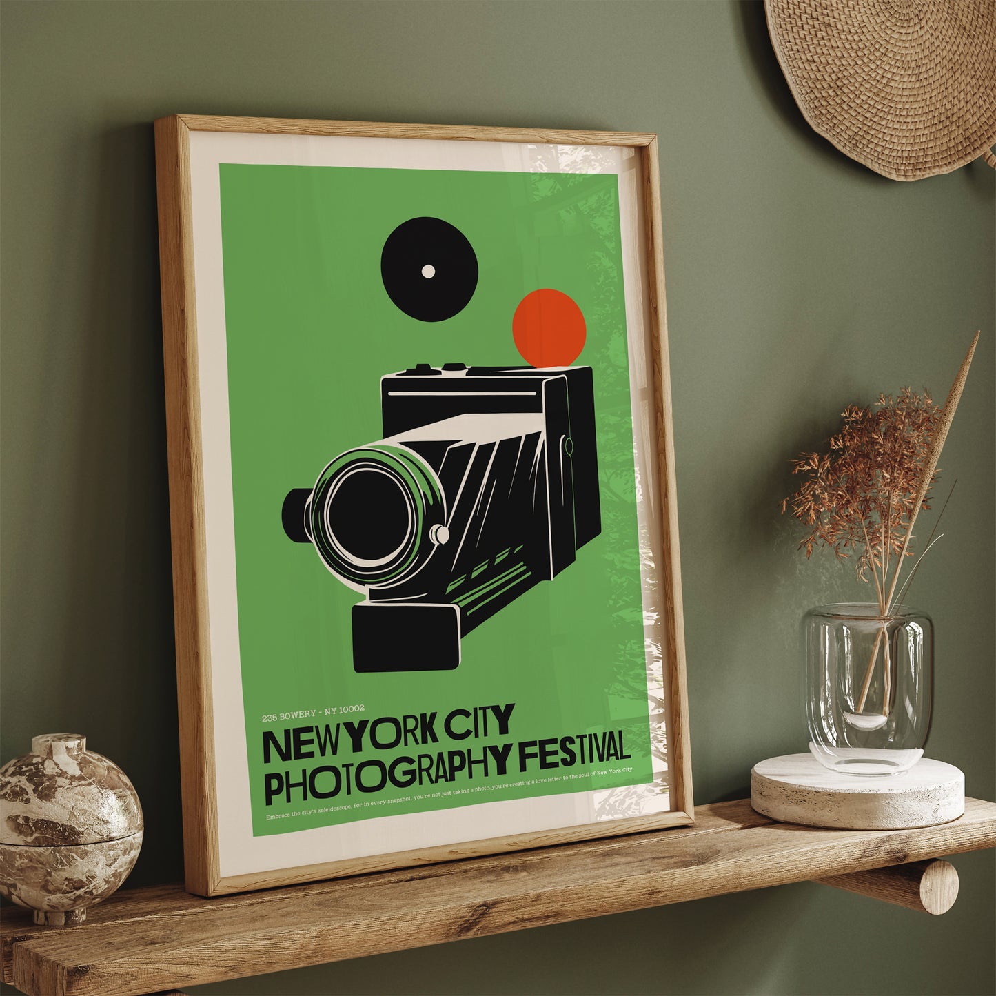 NYC Photography Festival Retro Poster