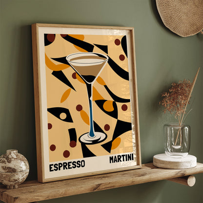 Espresso Martini Drink Poster