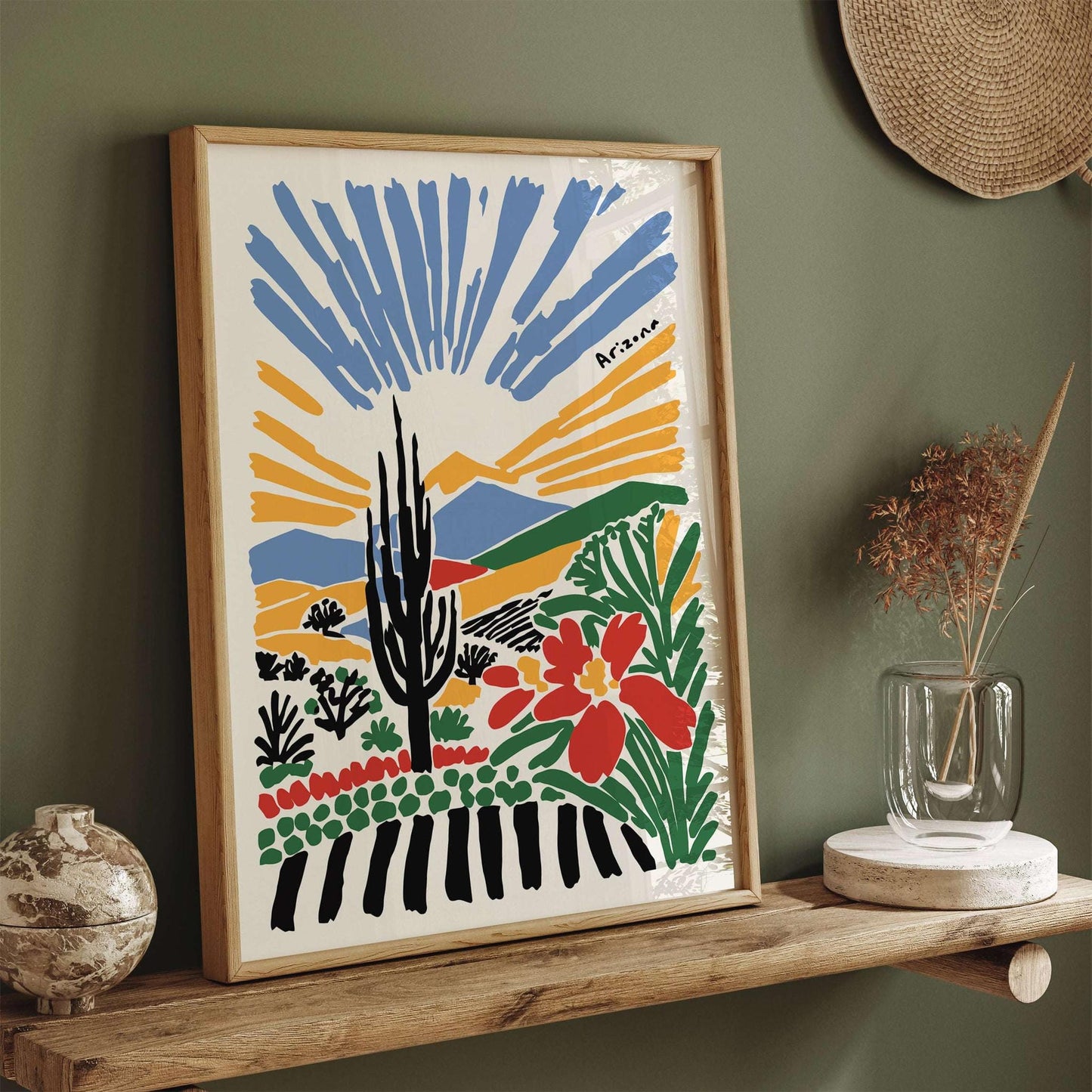 Arizona Landscape Poster 2025