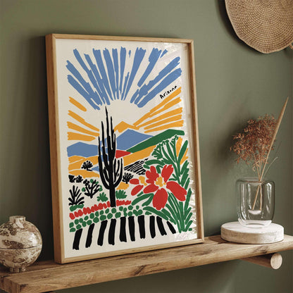 Arizona Landscape Poster 2025