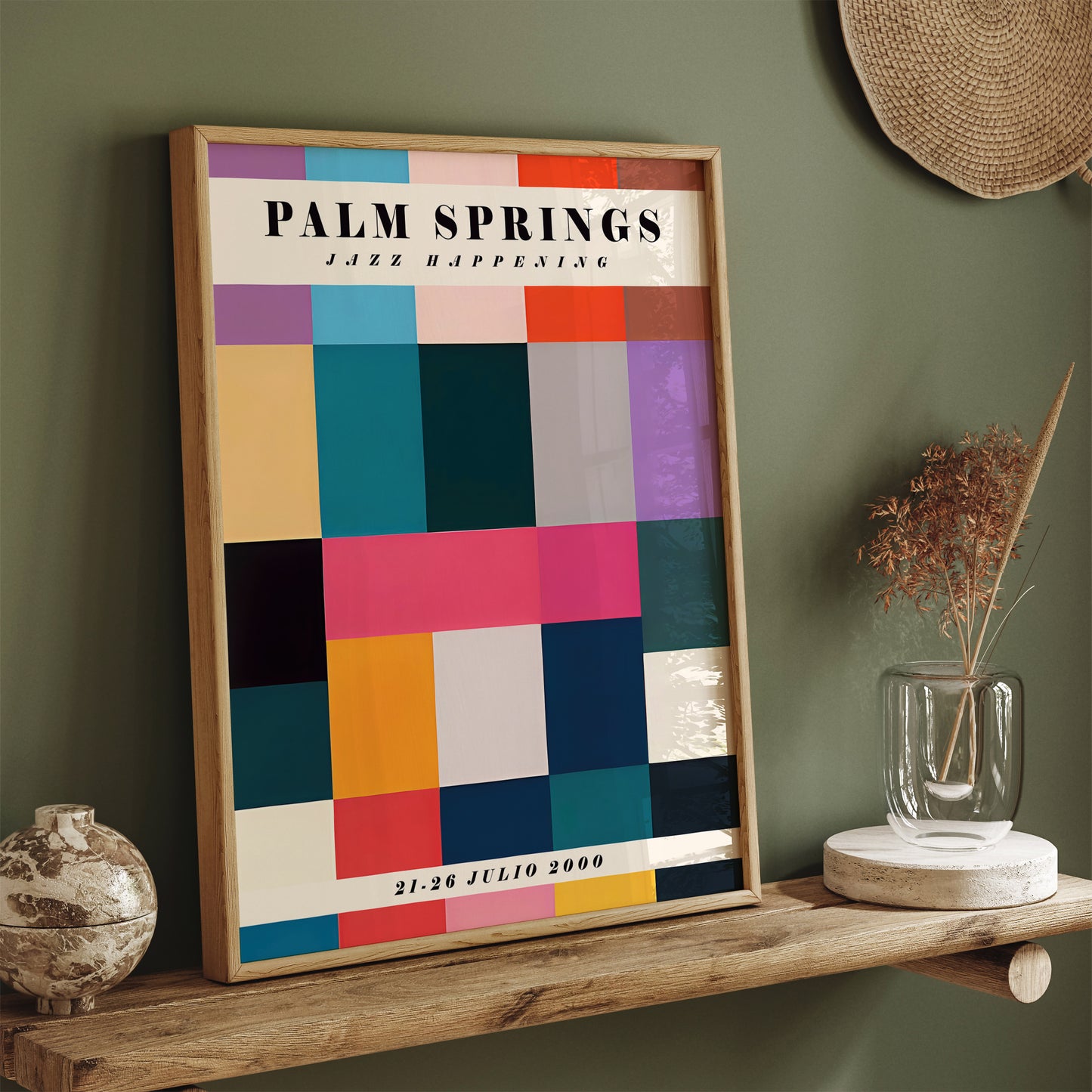 Palm Springs Jazz Happening Poster