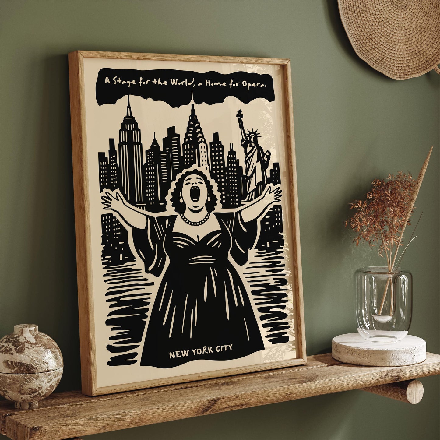 New York City Opera Poster