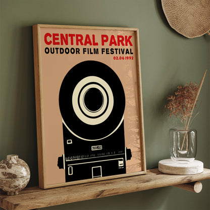 Central Park Outdoor Film Festival Poster