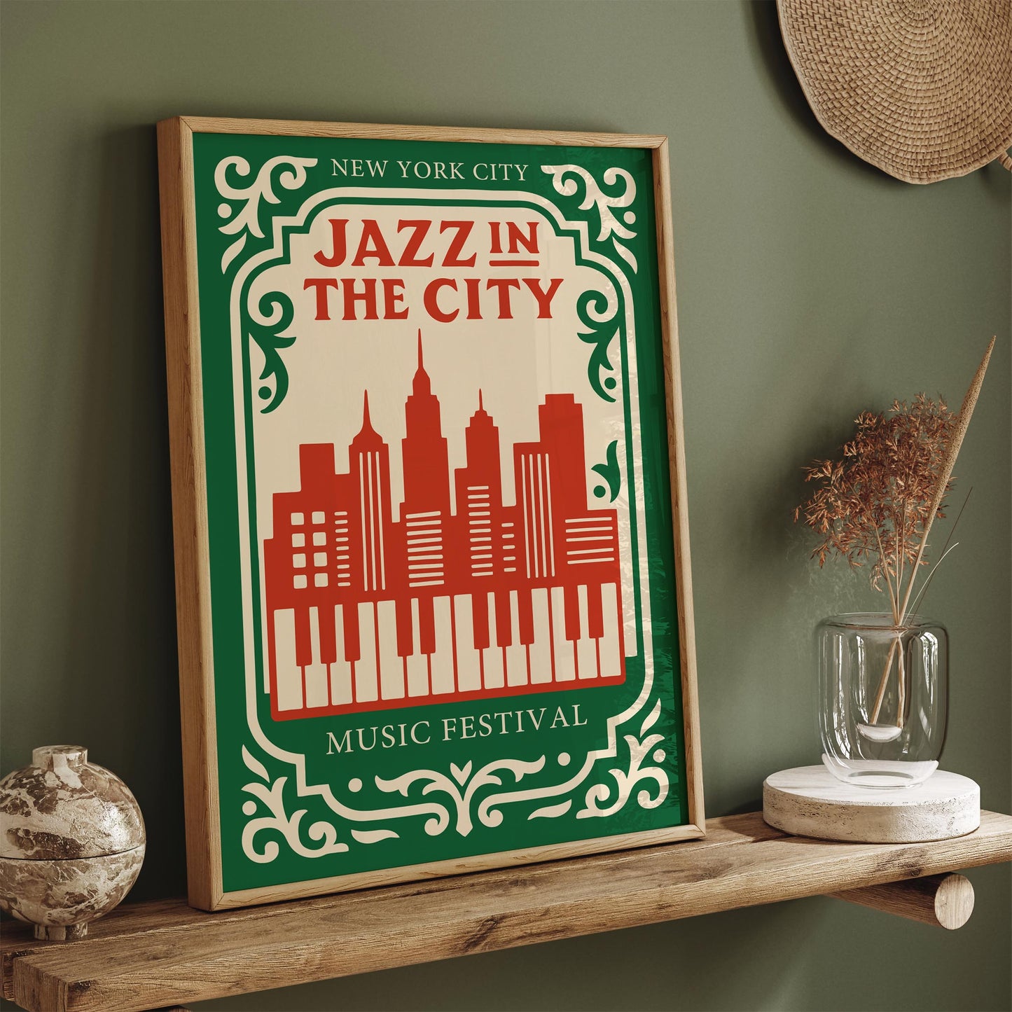 NYC Jazz Music Festival Poster