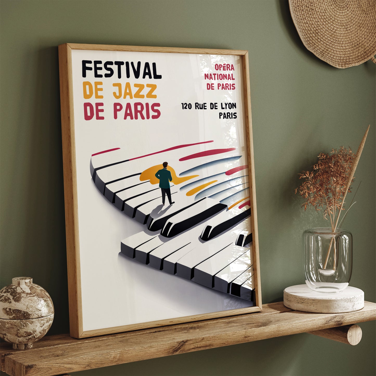 French Jazz Festival Poster