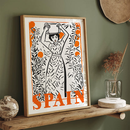 Spain - Vintage Travel Wall Art