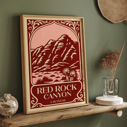 Red Rock Canyon Poster - Las Vegas Nevada Wall Art