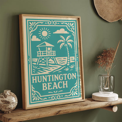 Huntington Beach Poster