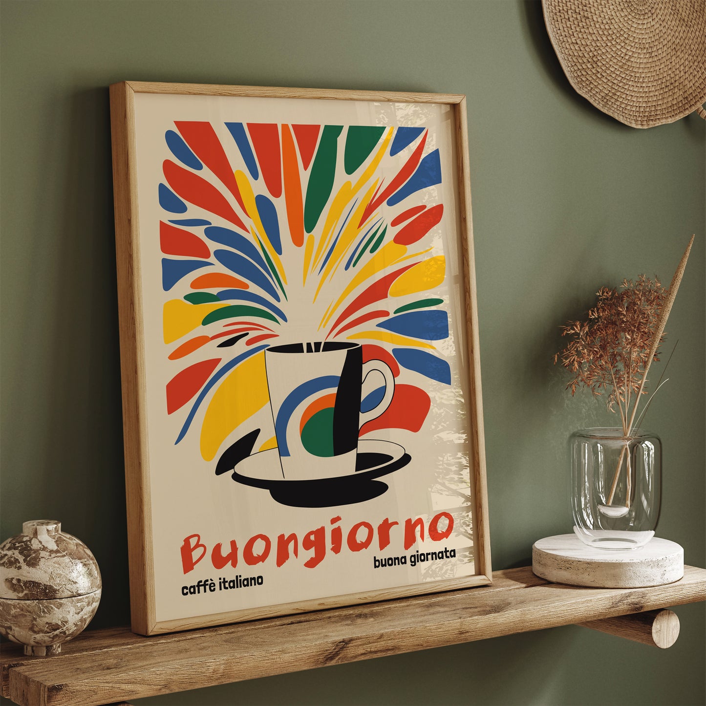 Buongiorno Italian Poster