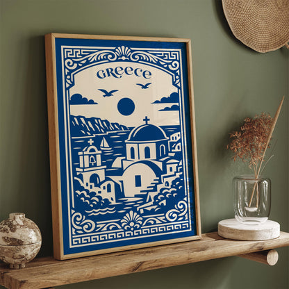 Greece Travel Poster 2026