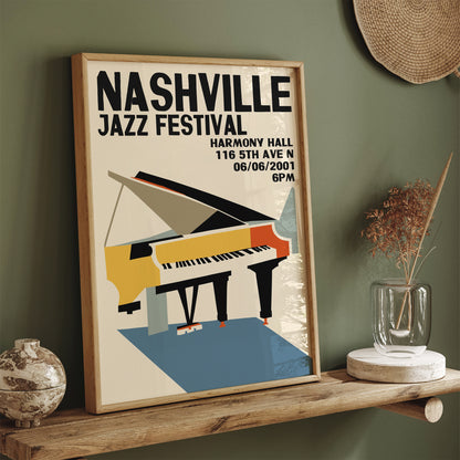 Nashville Jazz Festival Poster