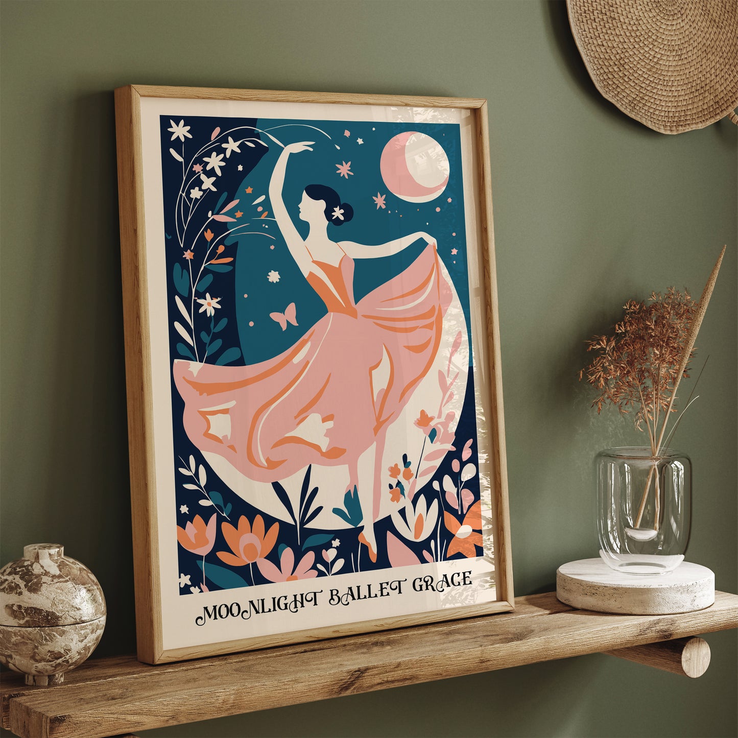 Moonlight Ballet Grace Poster