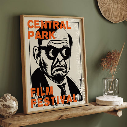 Central Park Film Festival 1992 Vintage Poster