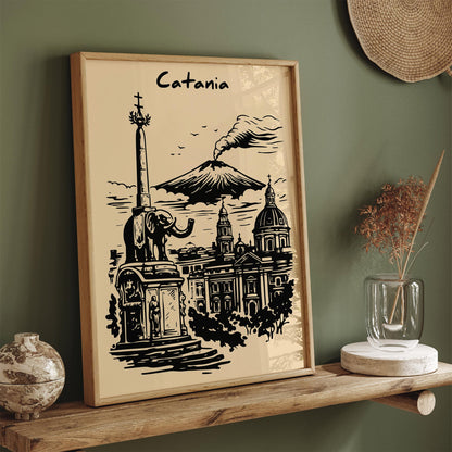 Catania Sicily Wall Art Print