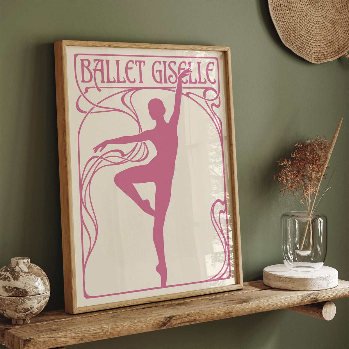 Vintage Giselle Ballet Poster