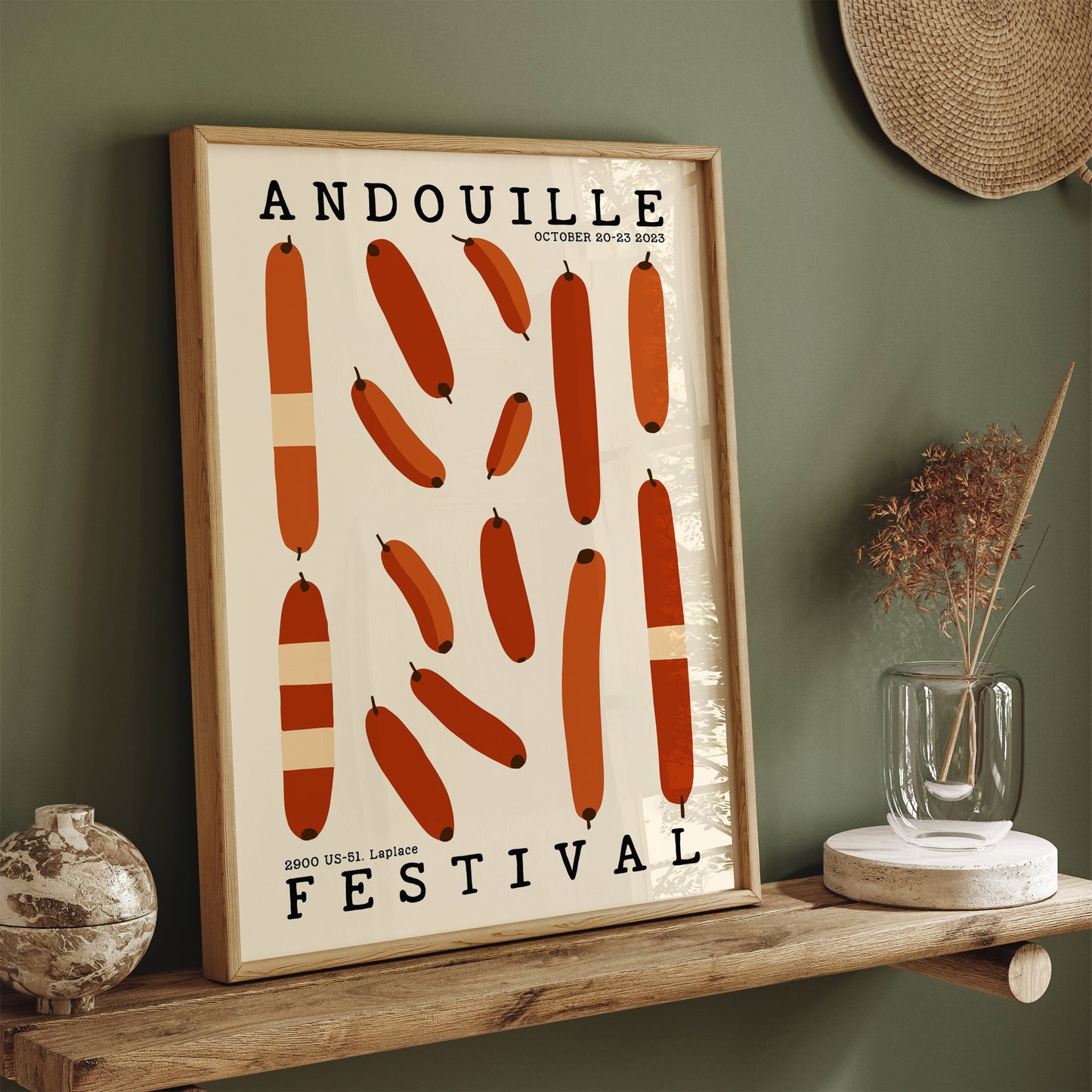 Andouille Sausage Festival 2023 Poster