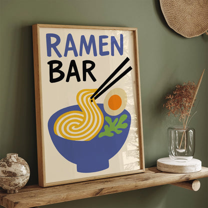 Ramen Bar Japanese Food Art Print