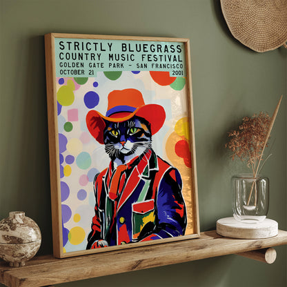 Strictly Bluegrass Country Festival Poster