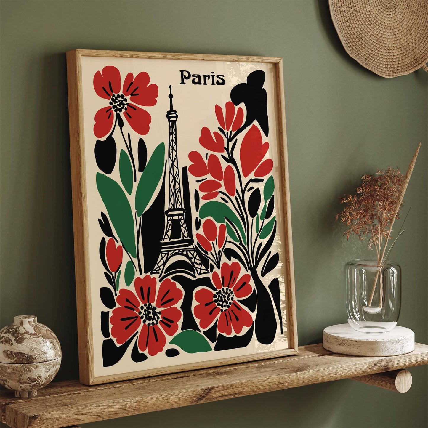 Paris Travel Poster – Spring Edition