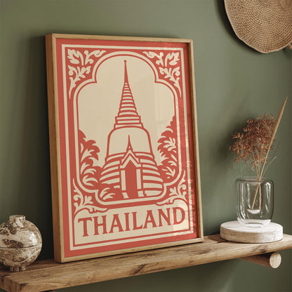 Thailand Travel Poster