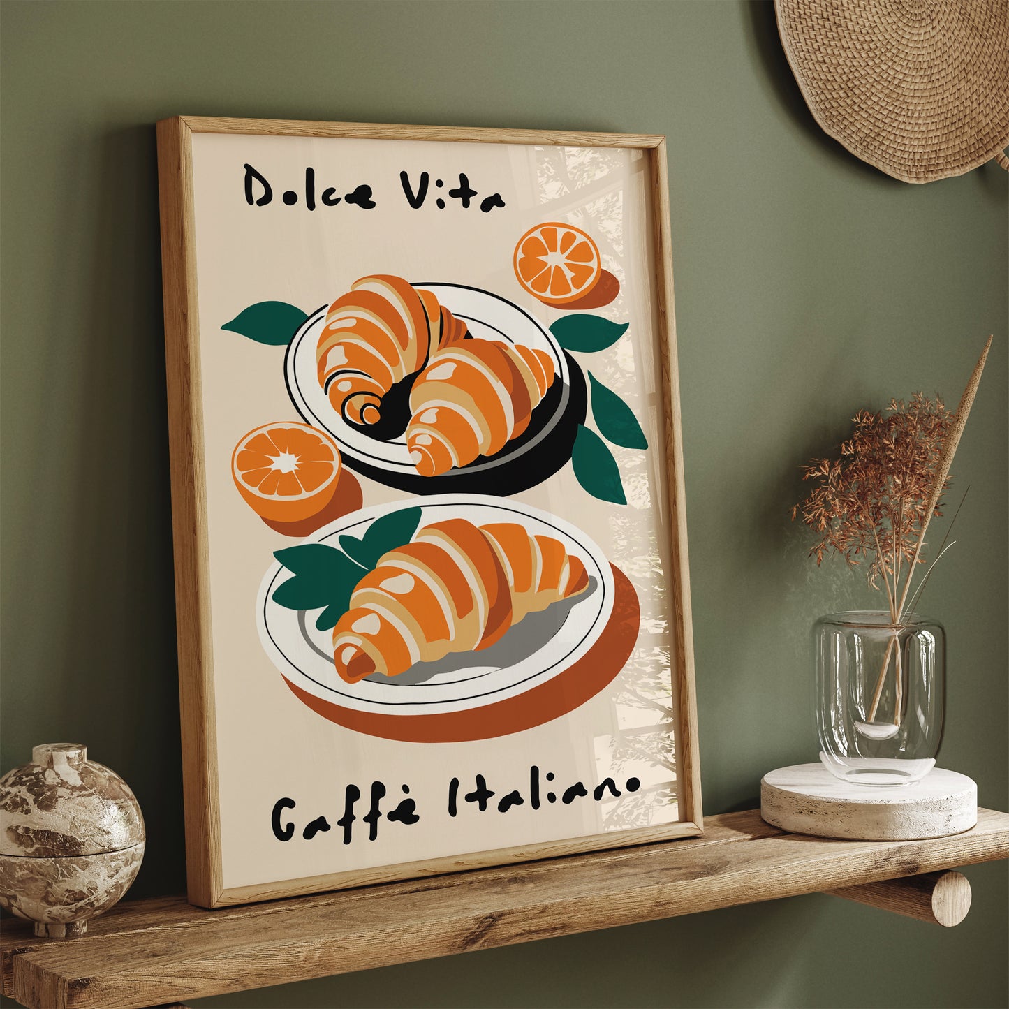 Dolce Vita Caffe Italiano Poster