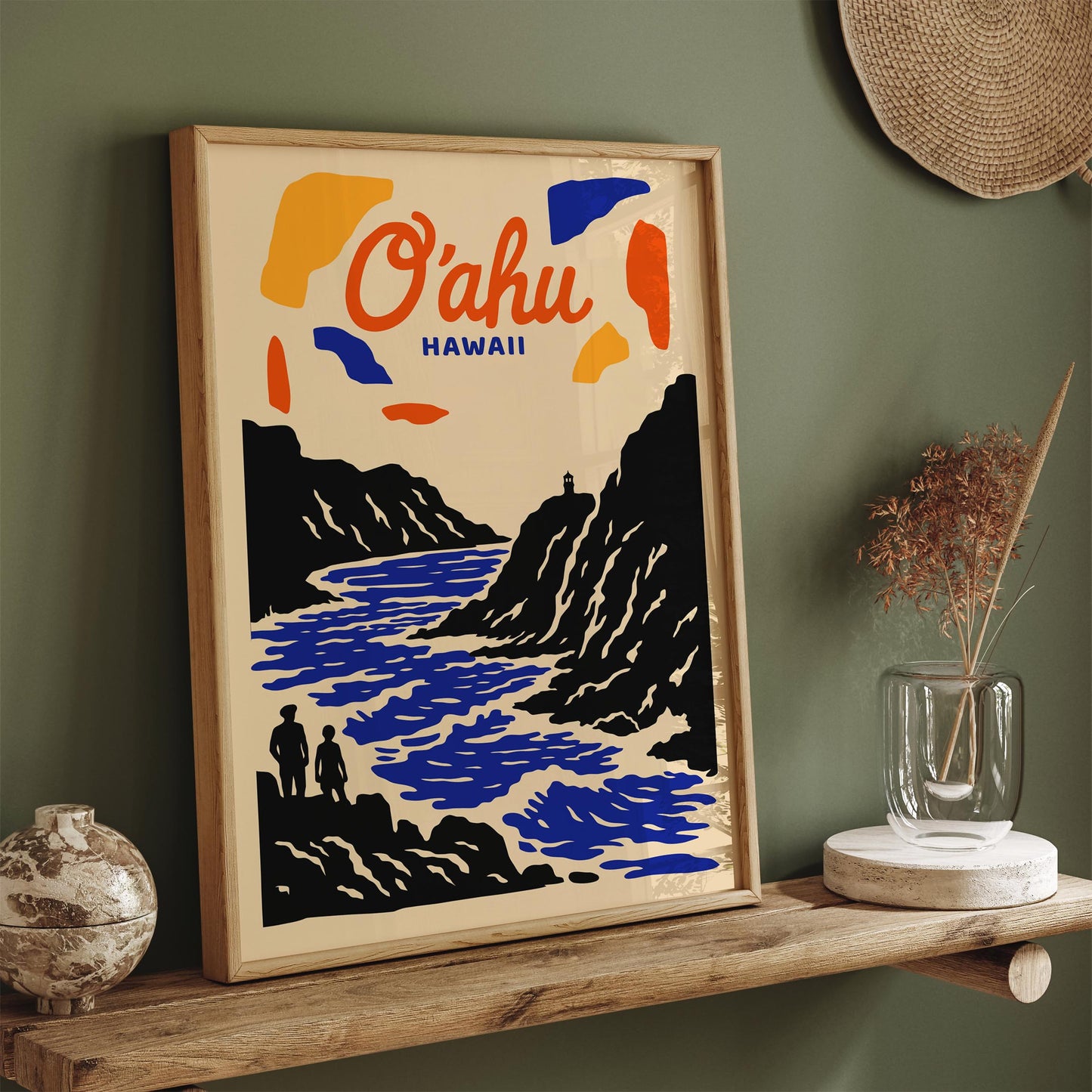 Oahu Hawaii Landscape Wall Art