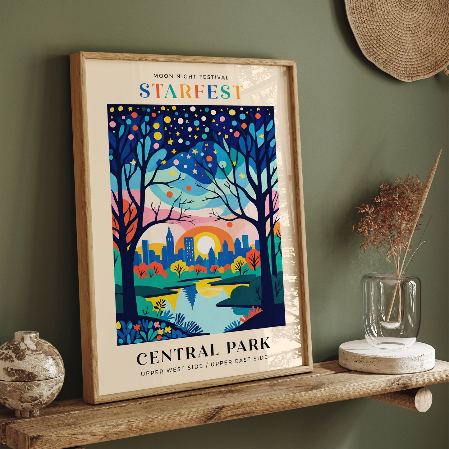 NYC Starnight Festival Art Print 2024 Edition