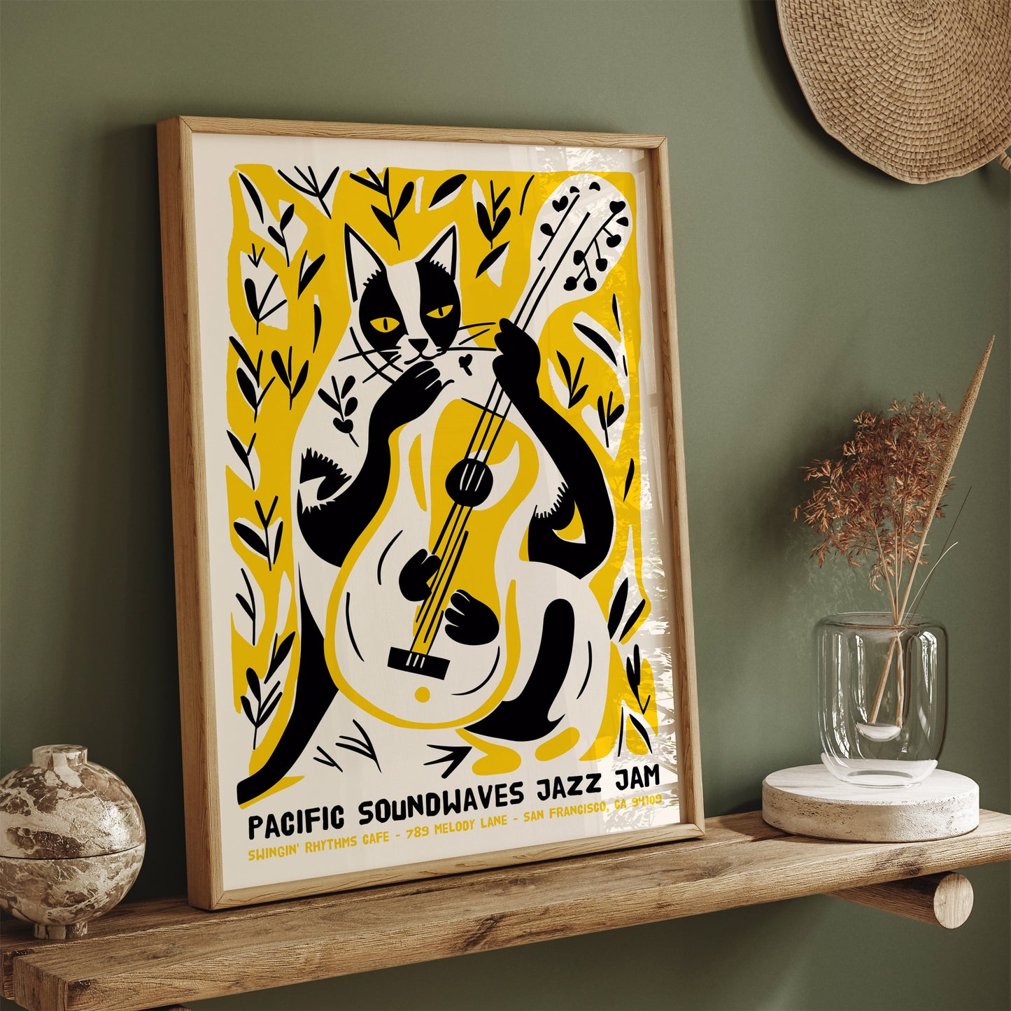 San Francisco Jazz Festival Wall Art Print