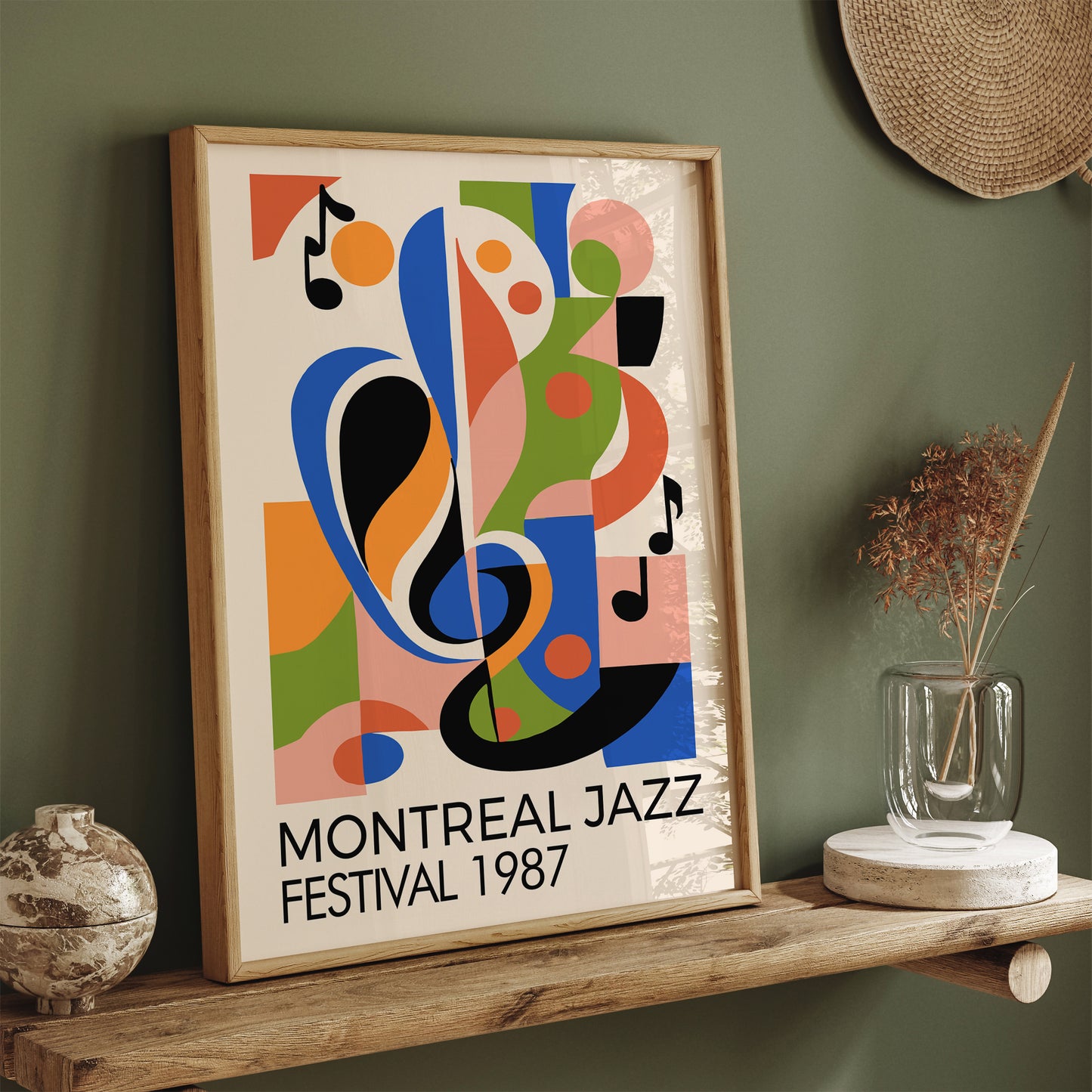 Montreal Jazz Music Poster