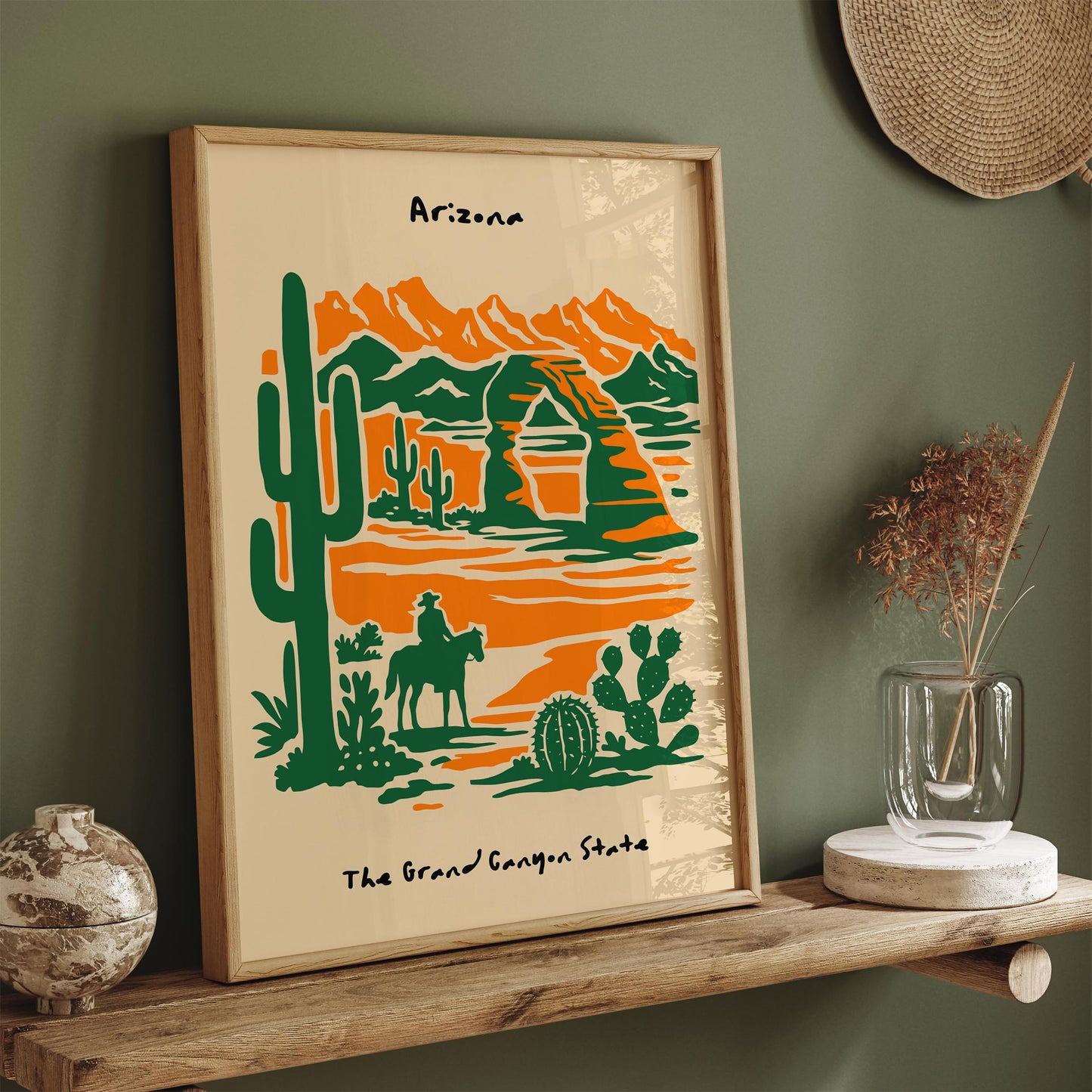 Arizona Poster – Grand Canyon State Wall Art