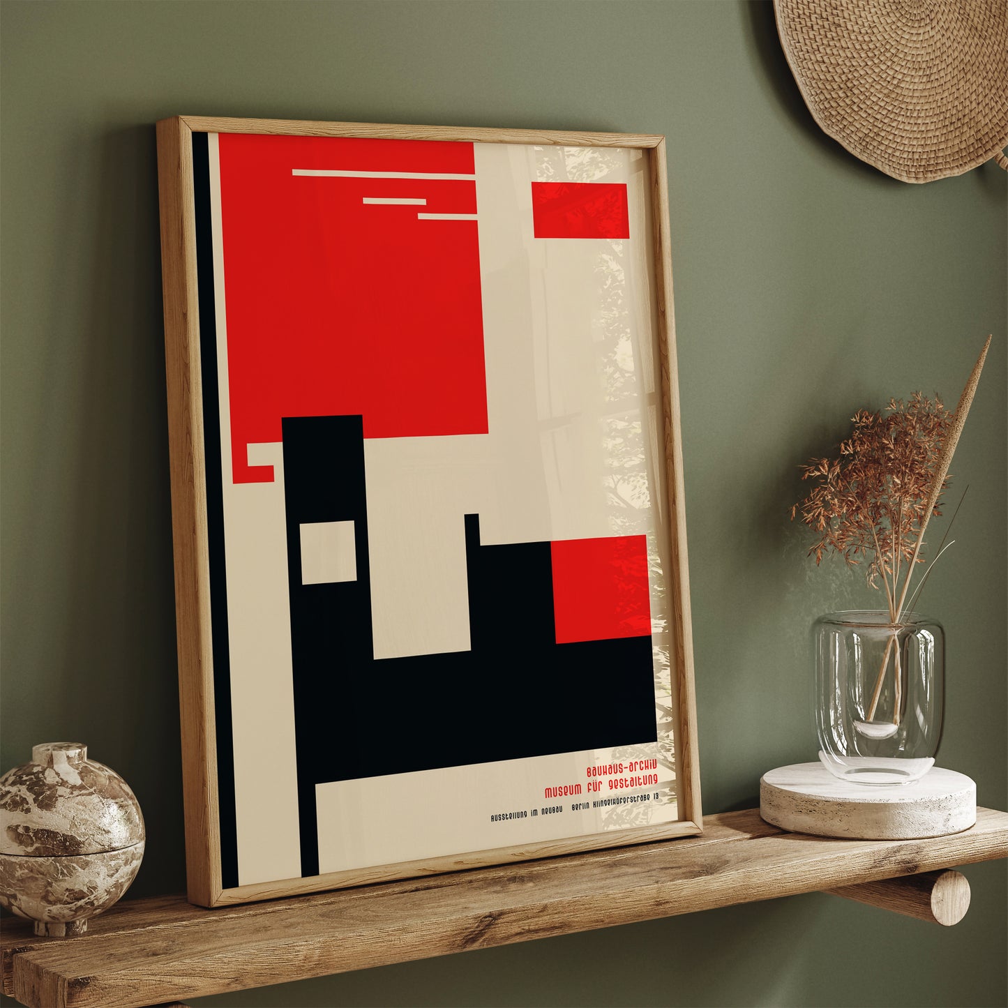 Bauhaus-Archiv Minimalist Poster