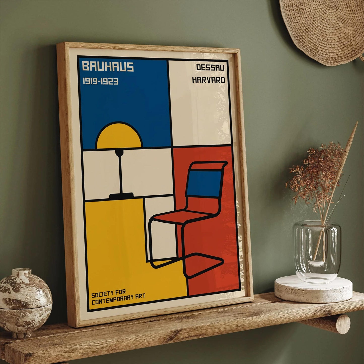 Bauhaus Society for Contemporary Art Poster