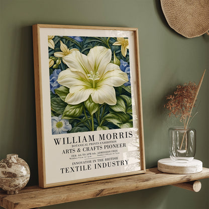 W. Morris Botanical Exhibition Poster 2024