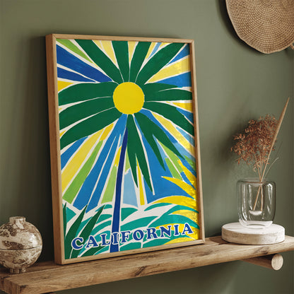 California Summer Vibes Art Print