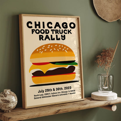 Chicaco Fast Food Festival 2023 Poster