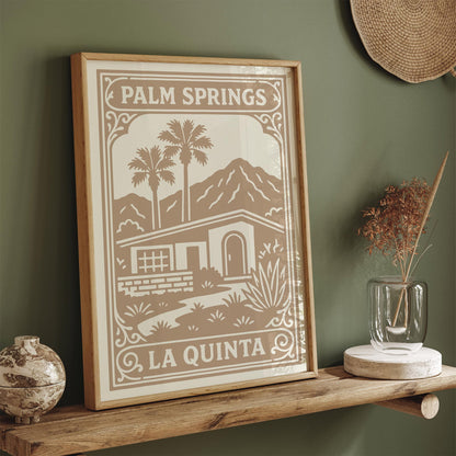 Palm Springs La Quinta Poster