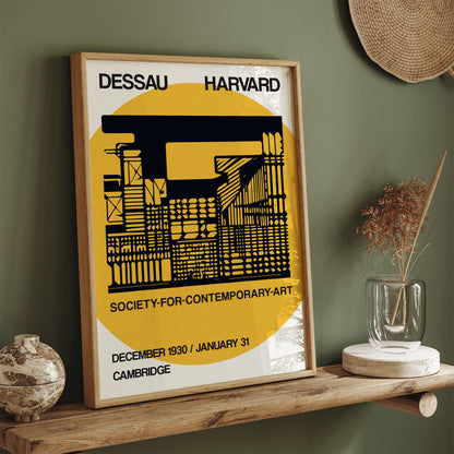 Bauhaus Architecture 1930 Poster