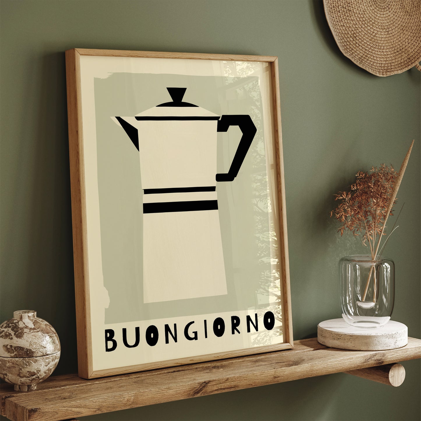 Buongiorno Coffee Minimal Poster