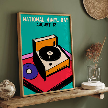 National Vinyl Day Art Poster