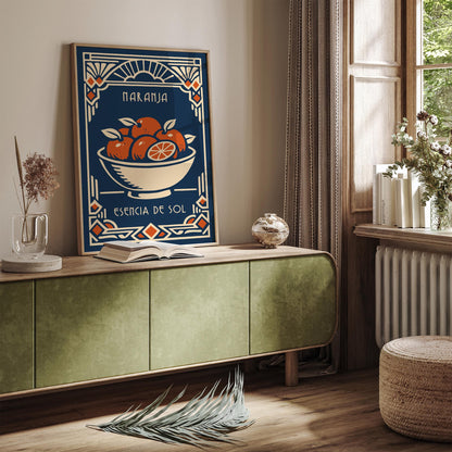 Oranges Fruit Poster