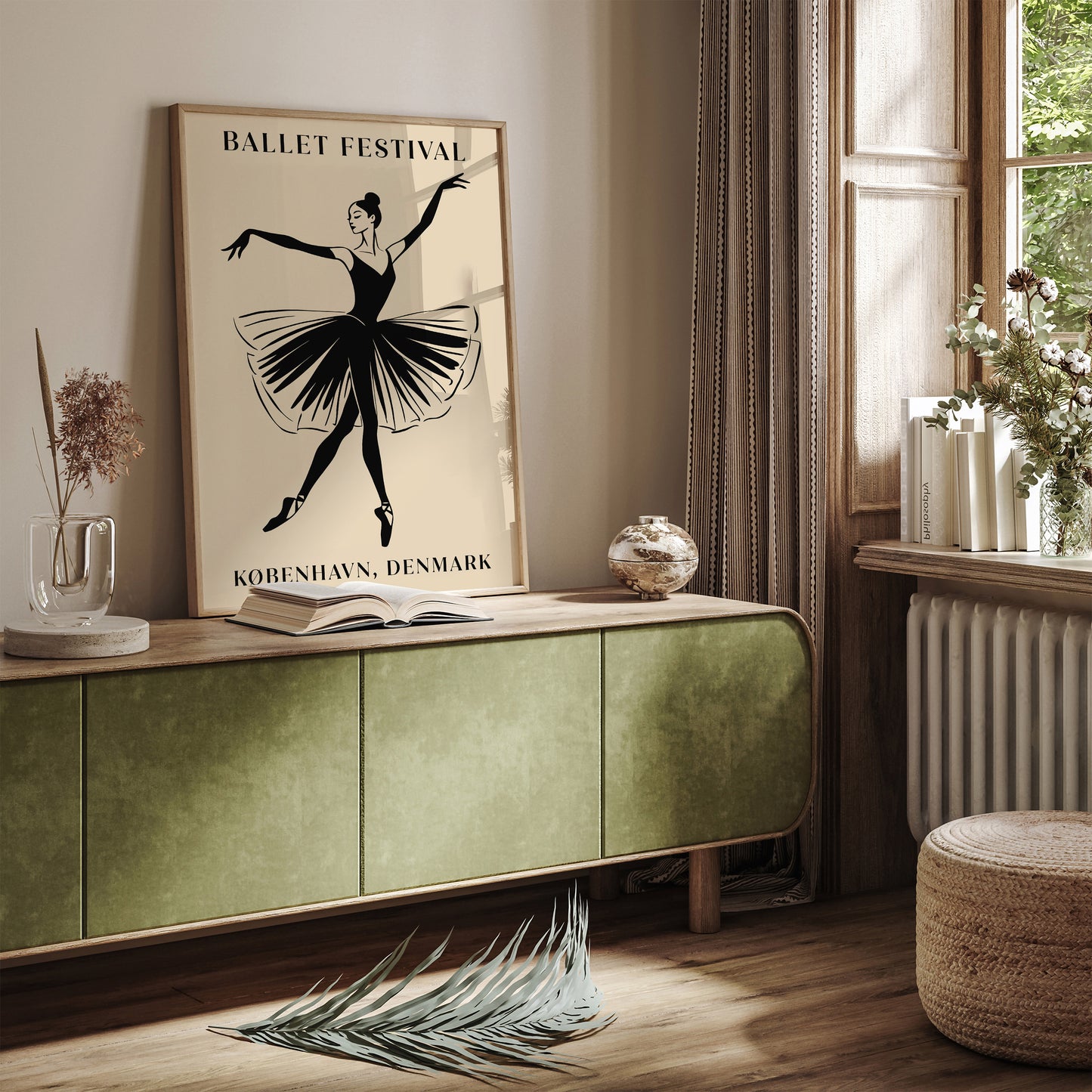 Ballet Festival Copenhagen Denmark Poster