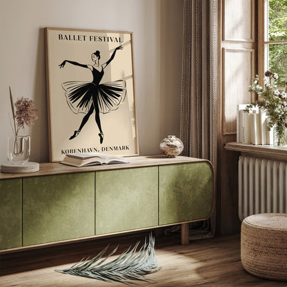 Ballet Festival Copenhagen Denmark Poster