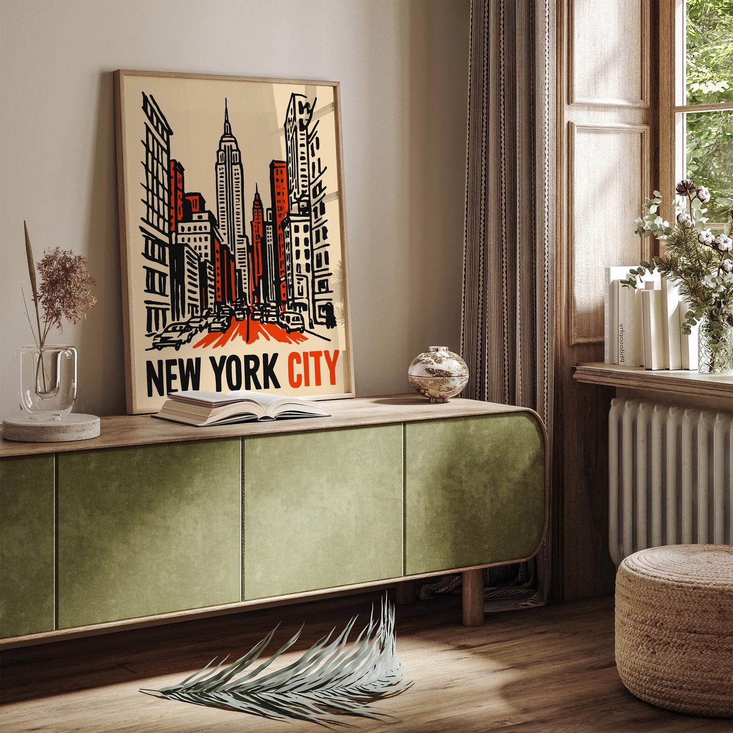 New York City Cityscape Poster