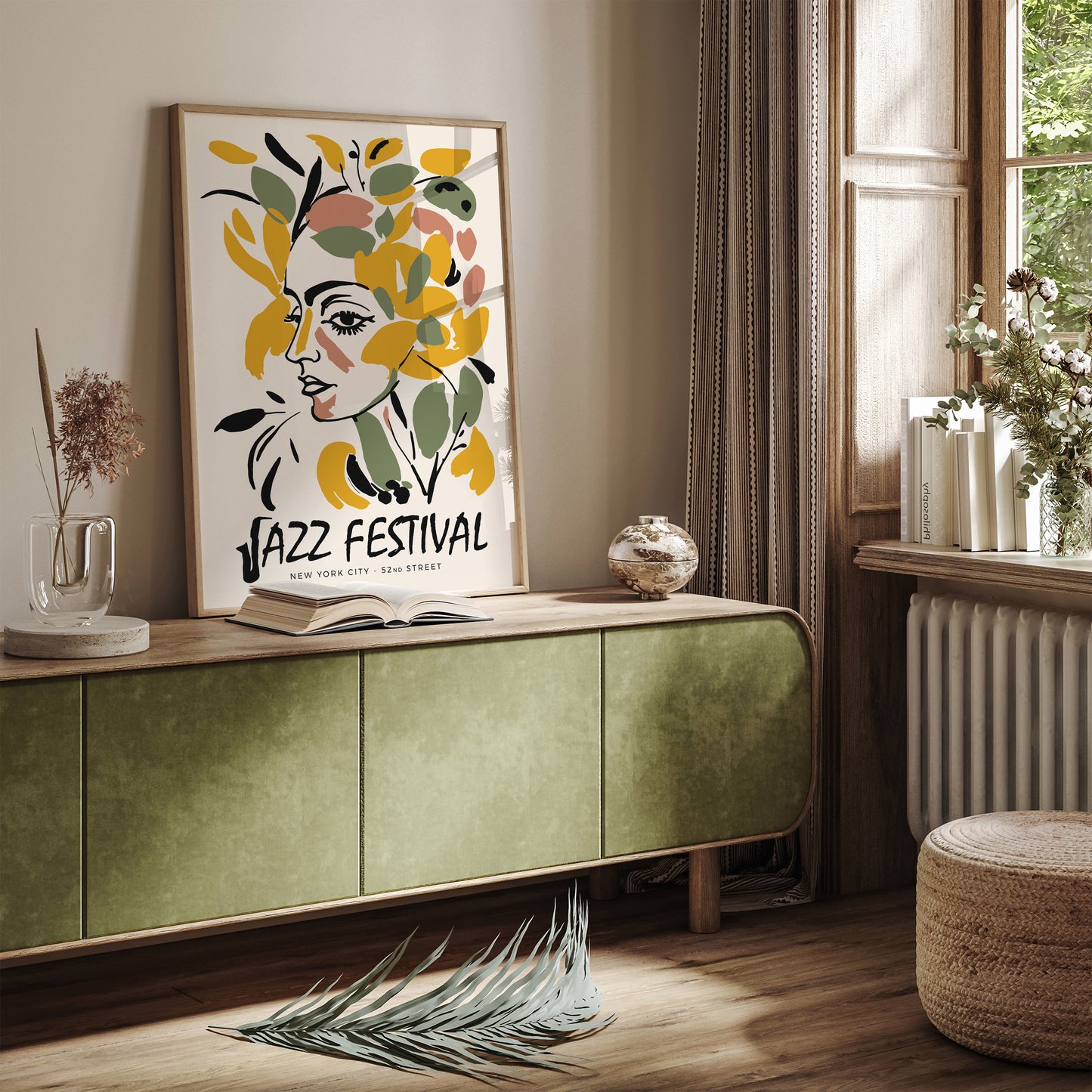 NYC Jazz Festival Poster Print
