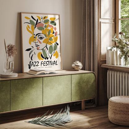 NYC Jazz Festival Poster Print