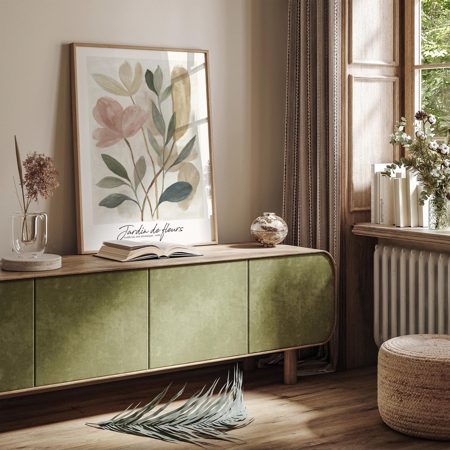 Jardin de Fleurs Poster 2026